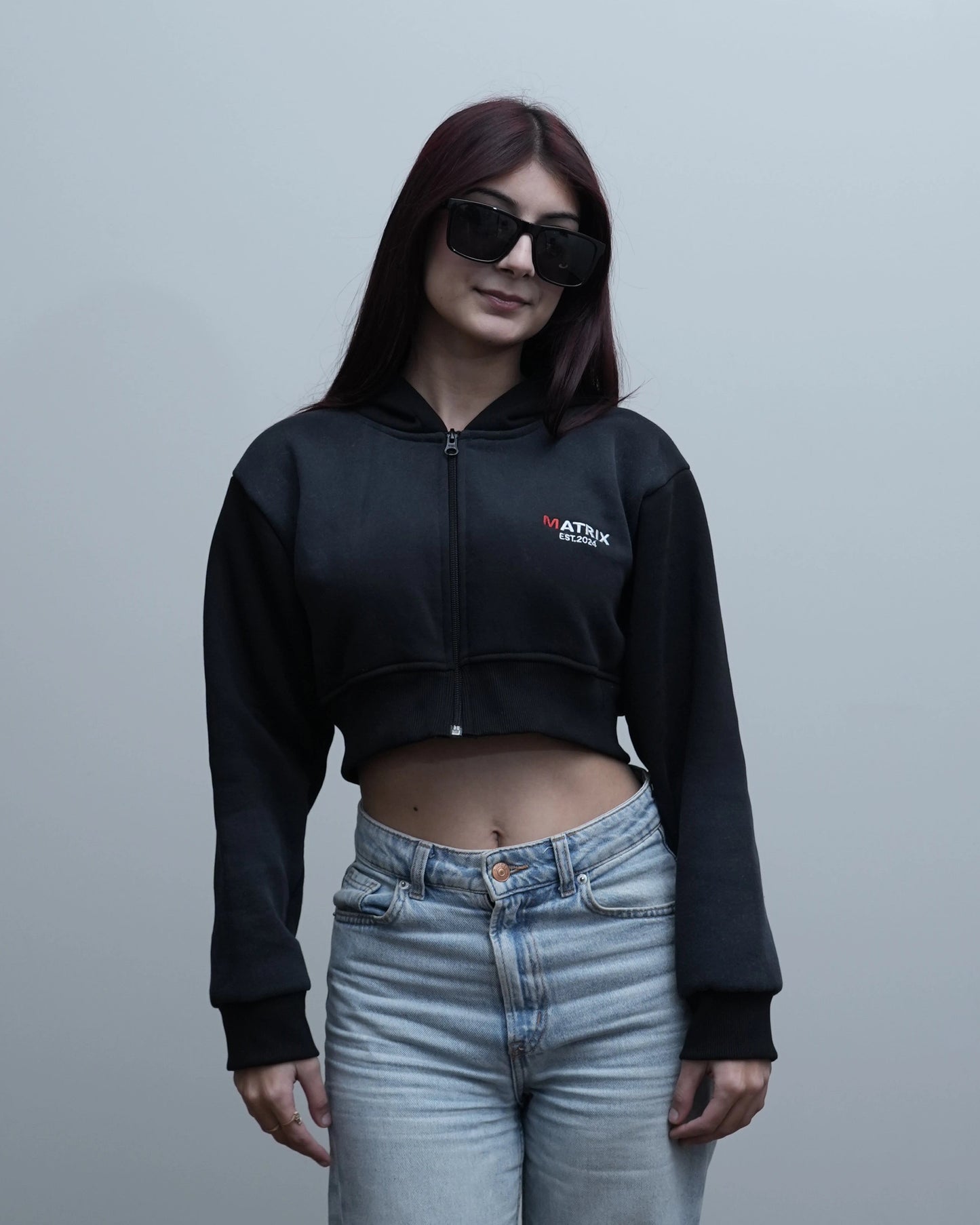 MATRIX ESSENTIAL FEMALE CROP JACKET