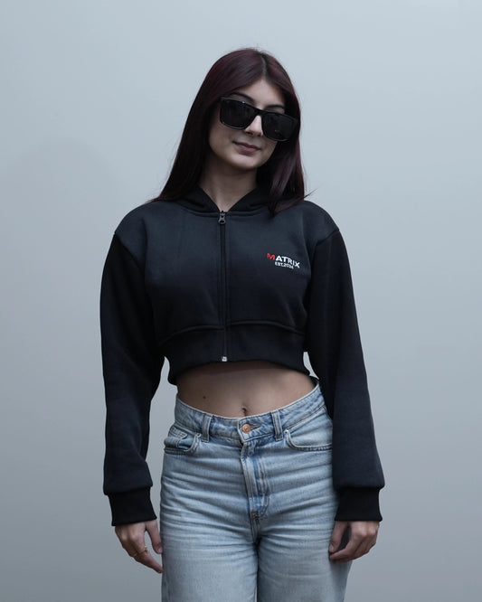 MATRIX ESSENTIAL FEMALE CROP JACKET