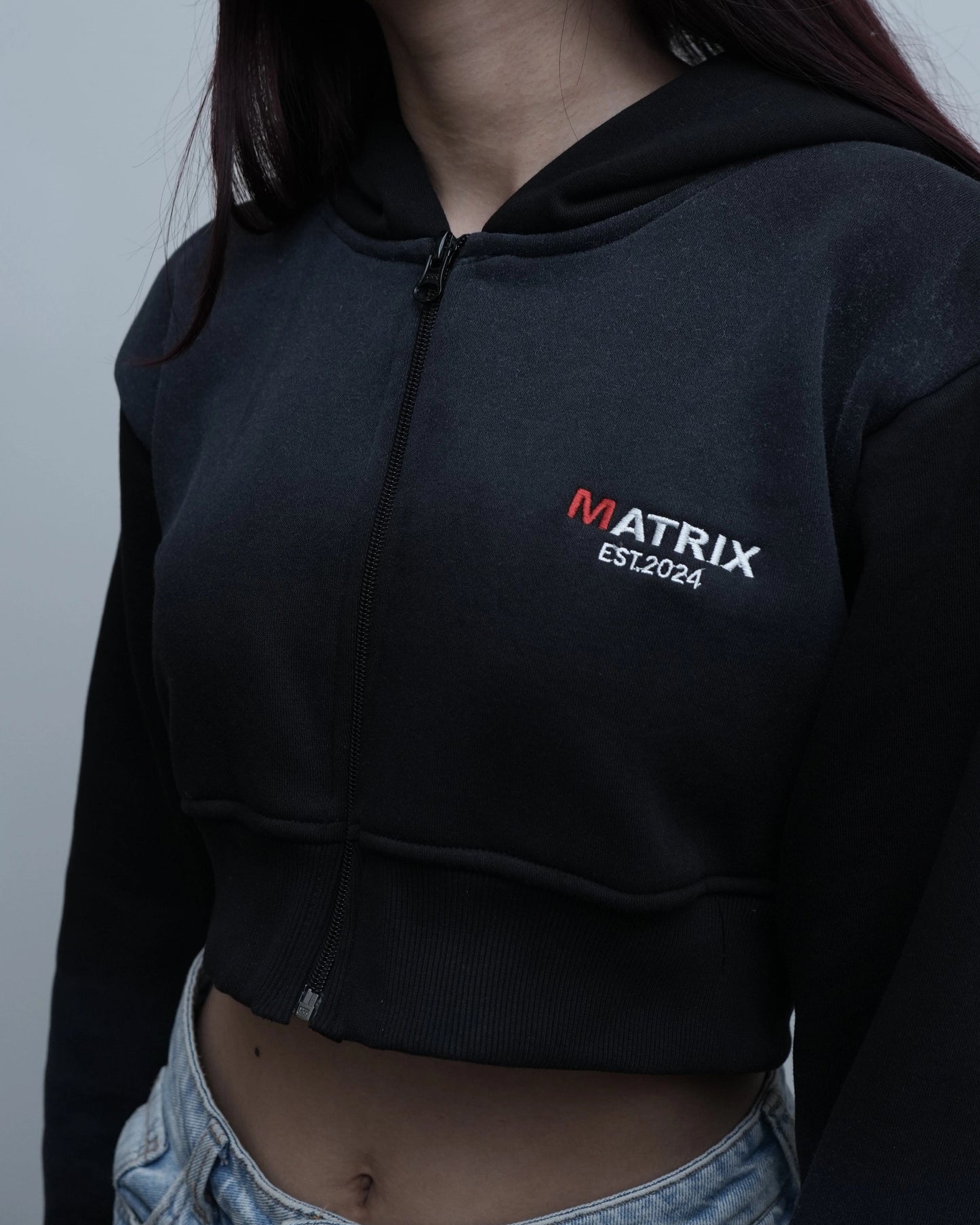 MATRIX ESSENTIAL FEMALE CROP JACKET
