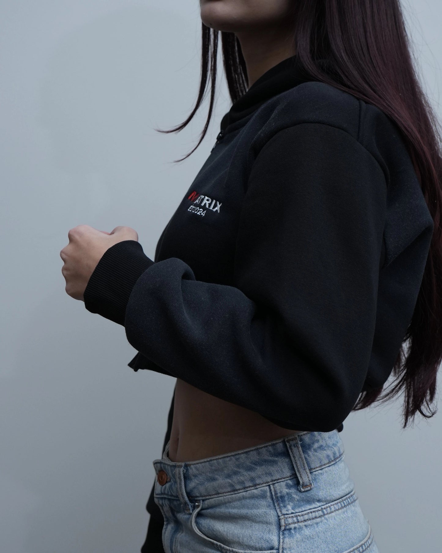 MATRIX ESSENTIAL FEMALE CROP JACKET