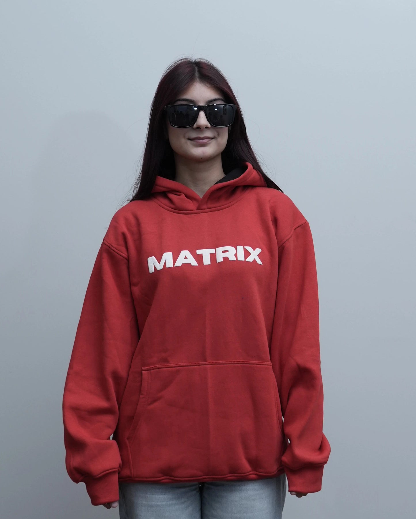MATRIX RED MISCHIEF HOODIE